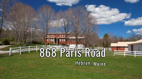 868 Paris Rd, Hebron, ME 04238