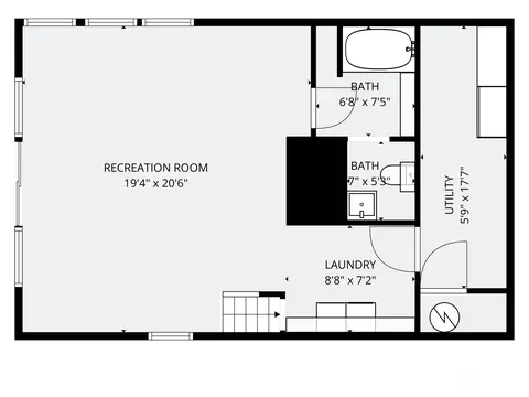 Floorplan - 153 Sebago Haven Rd, Casco, ME 04015 photo 5 of 7