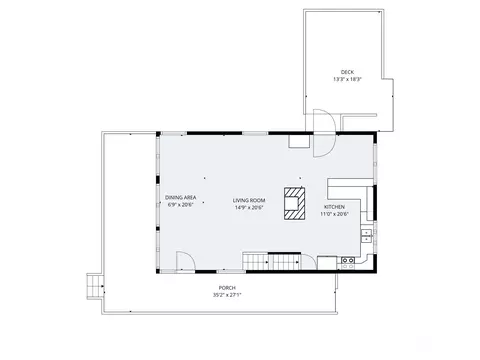 Floorplan - 153 Sebago Haven Rd, Casco, ME 04015 photo 6 of 7