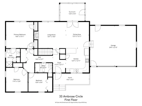 Floorplan - 33 Ambrose Cir, Gray, ME 04039 photo 1 of 4
