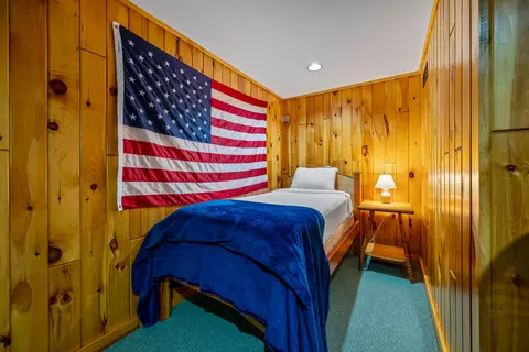 Bedroom - 129 Loon Lake Rd, Rangeley, ME 04970 photo 7 of 8