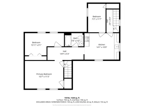 Floorplan - 106 Haskell St, Westbrook, ME 04092 photo 3 of 3