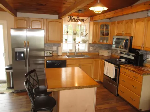 Kitchen - 50 NW River Rd, Sebago, ME 04029 photo 2 of 4