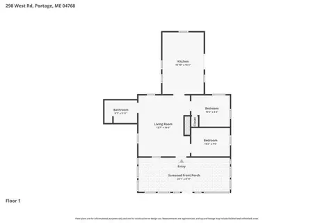 298 West Rd, Portage Lake, ME 04768