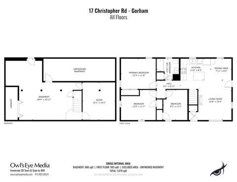 17 Christopher Rd, Gorham, ME 04038