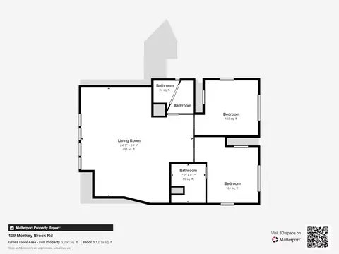 Floorplan - 109 Monkey Brook Rd, Newry, ME 04261 photo 3 of 3