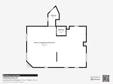 Floorplan - 109 Monkey Brook Rd, Newry, ME 04261 photo 2 of 3