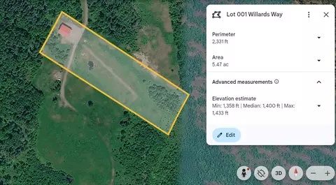 View/Area - lot001 Willards Way Rd, Eustis, ME 04936 photo 2 of 2