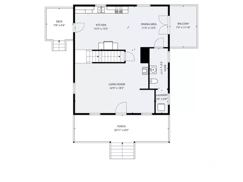 Floorplan - 21 Sandy Brook Rd, West Bath, ME 04530 photo 4 of 6