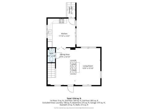 Floorplan - 997 Washington St, Bath, ME 04530 photo 2 of 2