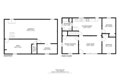 Floorplan - 16 Claire St, Augusta, ME 04330 photo 3 of 3