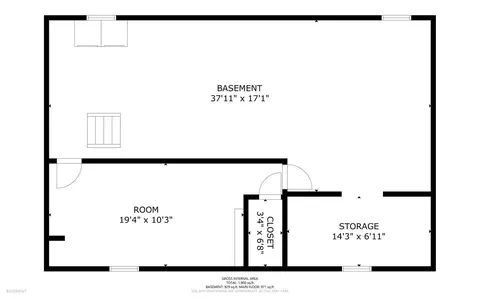 Floorplan - 16 Claire St, Augusta, ME 04330 photo 1 of 3