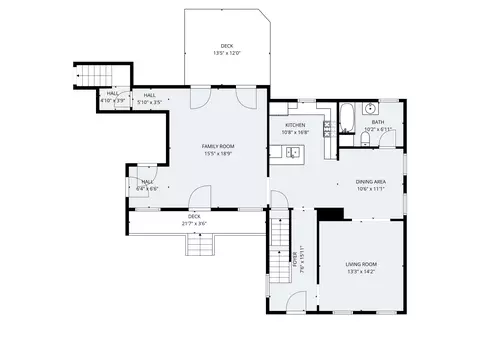 Floorplan - 48 School St, Cornish, ME 04020 photo 7 of 8