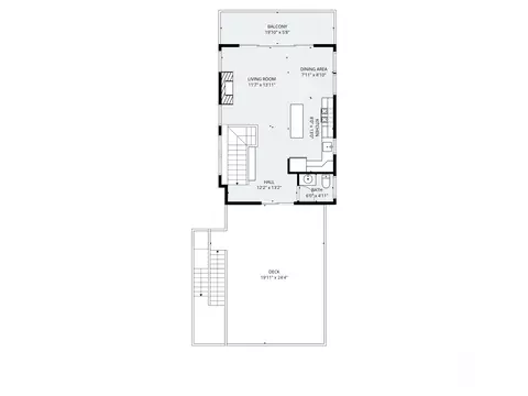 Floorplan - 115 Perkins Cove Rd, Ogunquit, ME 03907 photo 4 of 8