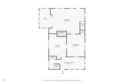 Floorplan - 527 Pool St, Biddeford, ME 04005 photo 3 of 6