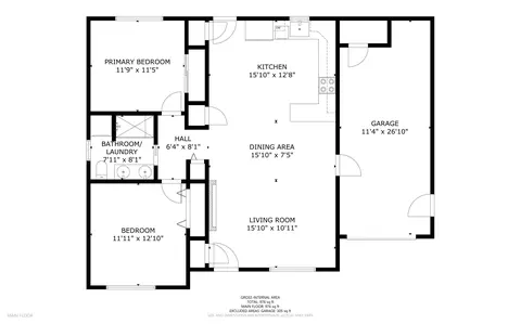 Floorplan - 2 Meadow Dr #0, Waterville, ME 04901 photo 1 of 2
