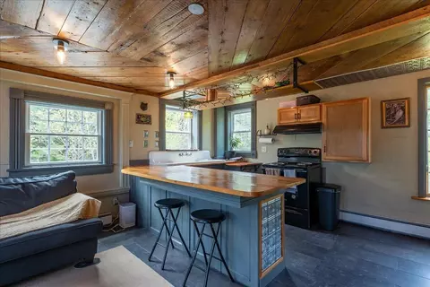Kitchen - 33 Blake Farm Rd, Edgecomb, ME 04556 photo 2 of 8