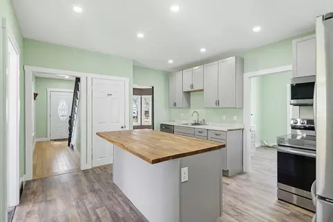 Kitchen - 15 Goodwin St, Springvale, ME 04083 photo 2 of 2
