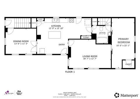 1204 Lakins Rd, Etna, ME 04434