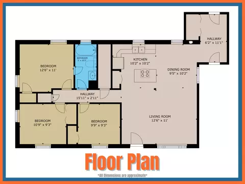 Floorplan - 49 Hughes Rd, Mapleton, ME 04757 photo 3 of 4