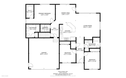 Floorplan - 9 Fieldstone Dr, Augusta, ME 04330 photo 3 of 5