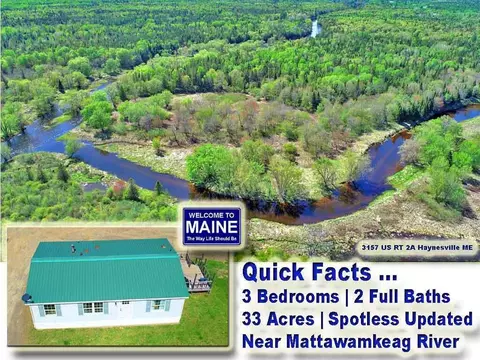 3157 Military Rd, Haynesville, ME 04497