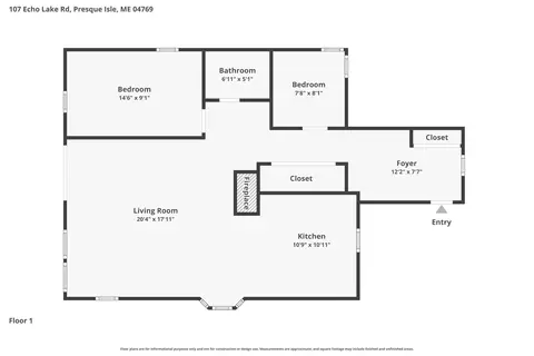 107 Echo Lake Rd, Presque Isle, ME 04769