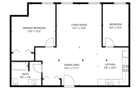 Floorplan - 2 Main St #17-408, Biddeford, ME 04005 photo 1 of 1