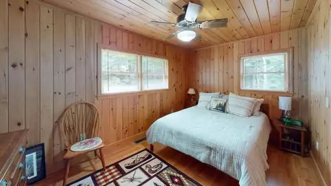 Bedroom - 206 Sandy Beach Rd, Danforth, ME 04424 photo 4 of 5