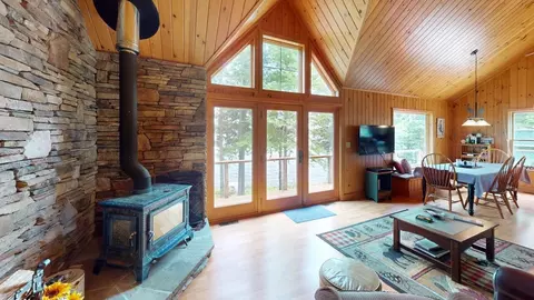Living - 206 Sandy Beach Rd, Danforth, ME 04424 photo 3 of 3