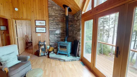 Living - 206 Sandy Beach Rd, Danforth, ME 04424 photo 1 of 3