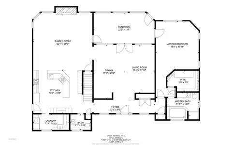 Floorplan - 3 Pond Rd, Wayne, ME 04284 photo 1 of 4