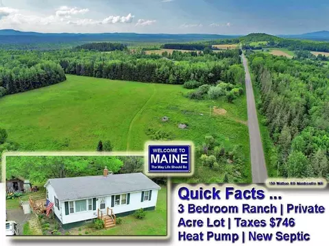 150 Wotton Rd, Monticello, ME 04760