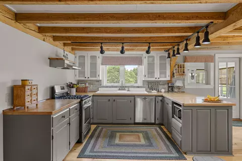 Kitchen - 29 Town Hall Rd, Edgecomb, ME 04556 photo 3 of 4
