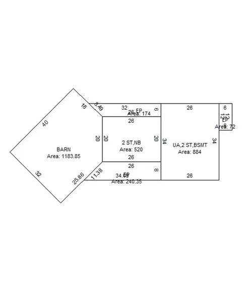 Floorplan - 460 Carthage Rd, Carthage, ME 04224 photo 1 of 1