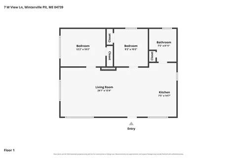 7 W View Ln, Winterville Plt, ME 04736