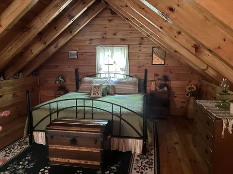 Bedroom - 22 Old Farm Ln, Embden, ME 04958 photo 3 of 3