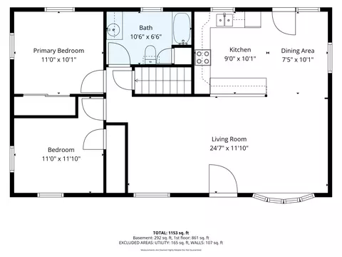 Floorplan - 37 Keith St, Chelsea, ME 04330 photo 2 of 3