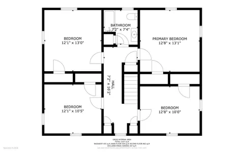 Floorplan - 56 Eustis Pkwy, Waterville, ME 04901 photo 3 of 5