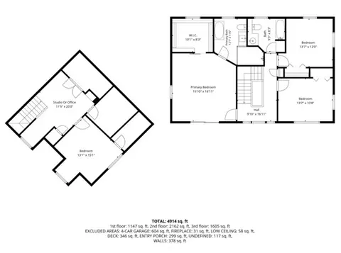 Floorplan - 4 Ledge Rd, Cumberland, ME 04110 photo 3 of 3