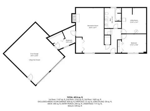 Floorplan - 4 Ledge Rd, Cumberland, ME 04110 photo 2 of 3