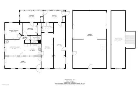 Floorplan - 825 W River Rd, Augusta, ME 04330 photo 1 of 1