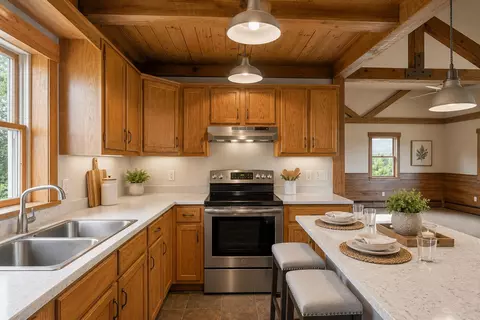 Kitchen - 71 Dennett Rd, Dayton, ME 04005 photo 9 of 9