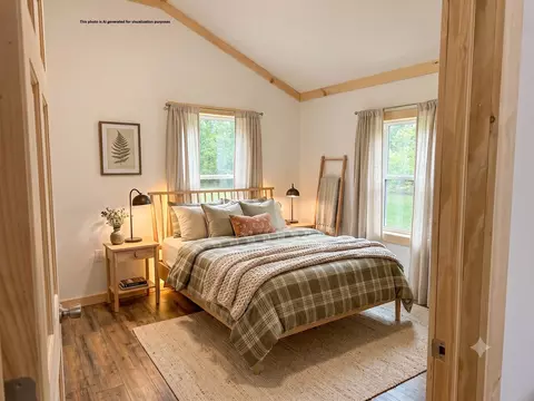 Bedroom - 721 Patricktown Rd, Somerville, ME 04348 photo 6 of 7