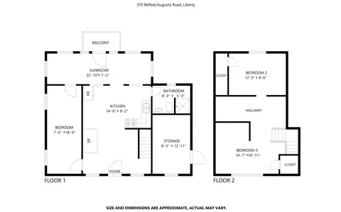 370 Belfast Augusta Rd, Liberty, ME 04949
