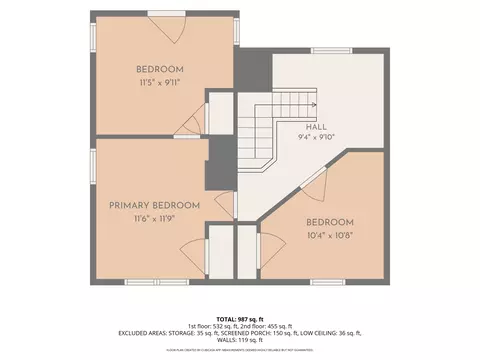 Floorplan - 13 Main St, Stratton, ME 04982 photo 2 of 2