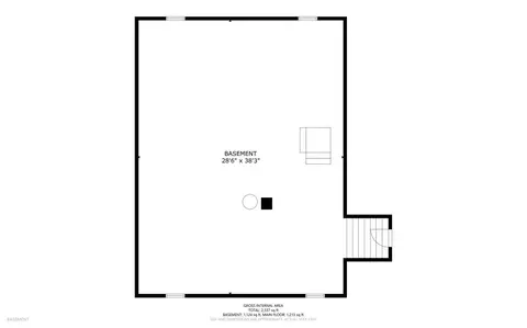 Floorplan - 211 Dinsmore Rd, Sidney, ME 04330 photo 2 of 3