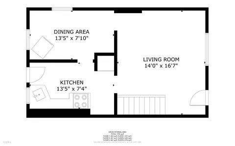 Floorplan - 516 Riverside Dr, Augusta, ME 04330 photo 1 of 4