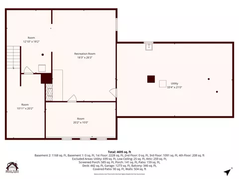 Floorplan - 25 Pine Dr, Millinocket, ME 04462 photo 9 of 10