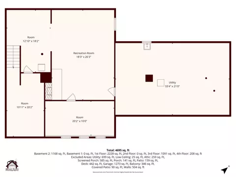 Floorplan - 25 Pine Dr, Millinocket, ME 04462 photo 4 of 10